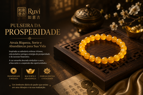 Pulseira da Prosperidade – atraia riqueza, sorte e abundância